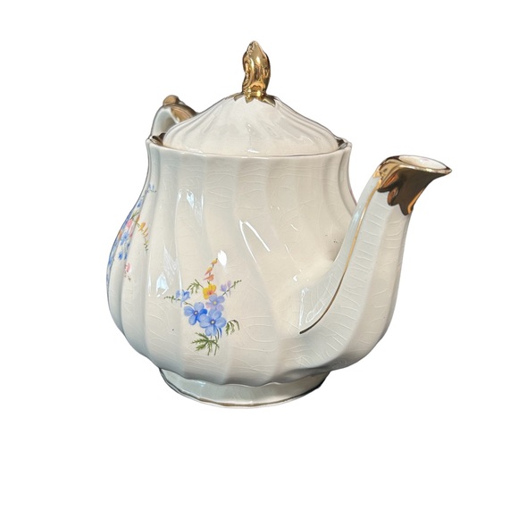 sadler England Kitchen Vintage Sadler England Teapot Floral Flowers